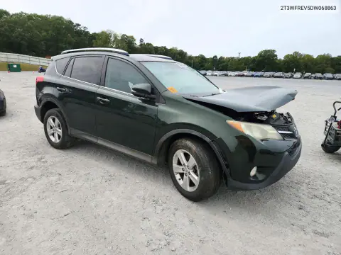2013 Toyota Rav4 Xle VIN 2T3WFREV5DW068863 фото 4