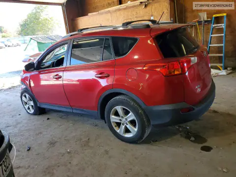 2013 Toyota Rav4 Xle VIN 2T3RFREV2DW092602 фото 2
