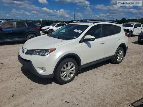 2T3YFREV6DW020152 — 2013 Toyota RAV4, Сторона, фото до ремонта