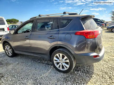 2013 Toyota Rav4 VIN 2T3DFREVXDW055467 фото 2