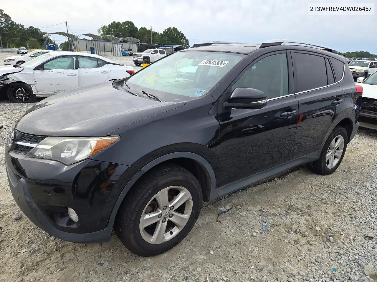 2013 Toyota Rav4 Xle VIN 2T3WFREV4DW026457 фото 1