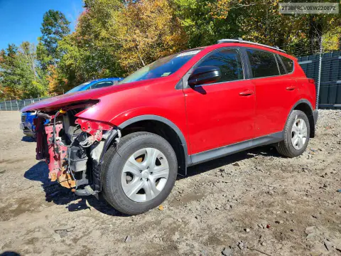 2T3BFREV0EW220872 — 2014 Toyota RAV4, Передняя часть, фото до ремонта