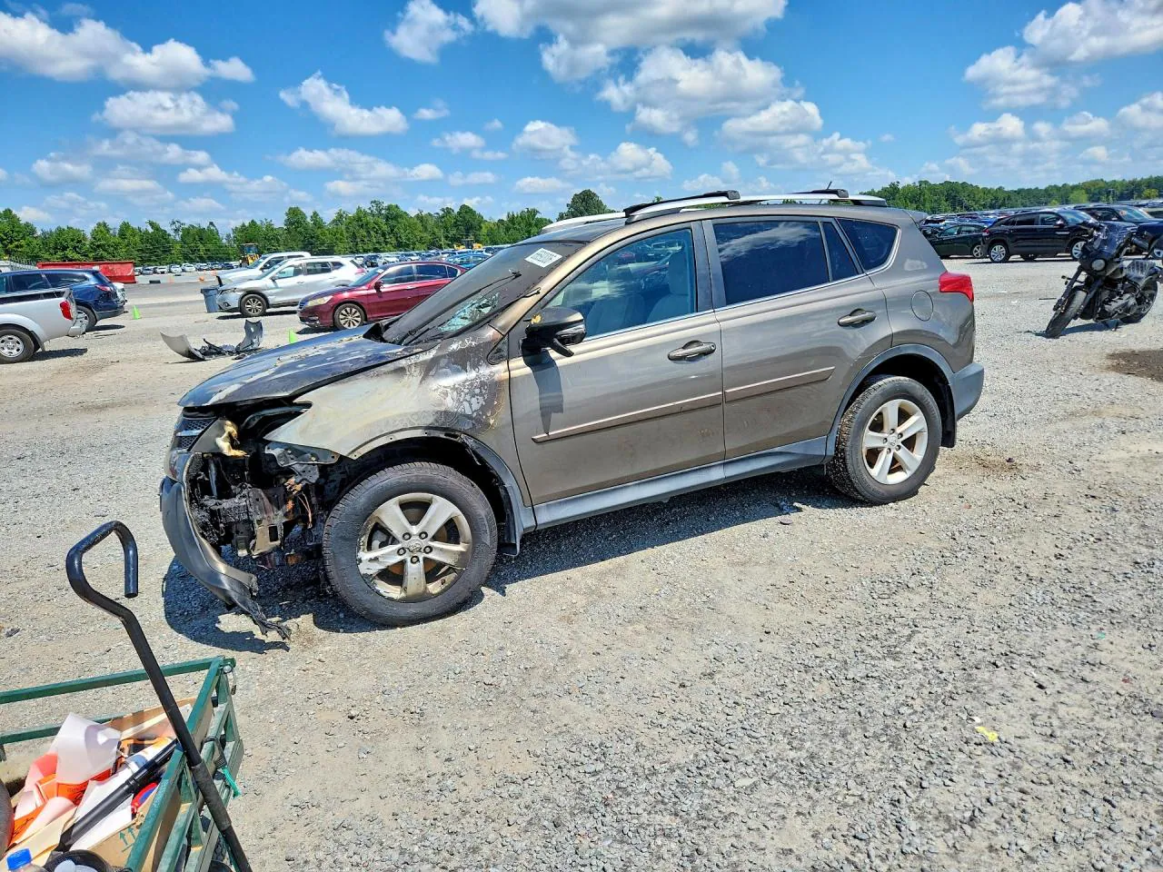 2014 Toyota Rav4 Xle VIN 2T3WFREV7EW127039 фото 1