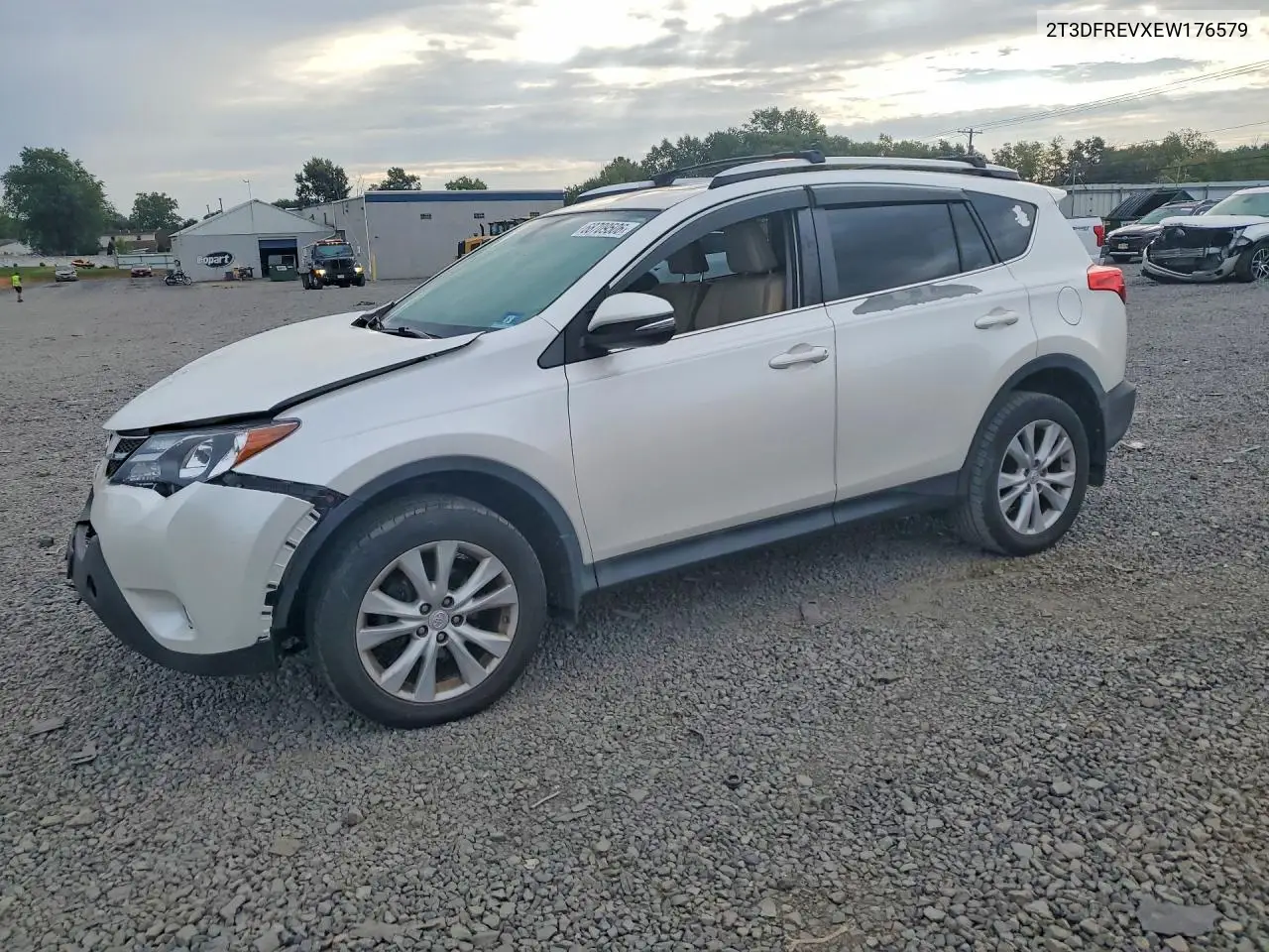 2014 Toyota Rav4 Limited VIN 2T3DFREVXEW176579 фото 1
