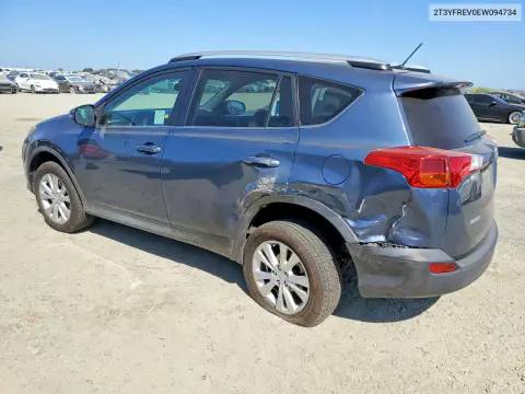 2014 Toyota Rav4 Limited VIN 2T3YFREV0EW094734 фото 2