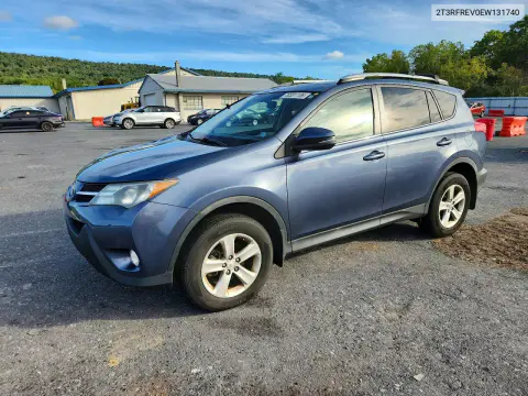 2T3RFREV0EW131740 — 2014 Toyota RAV4, Передняя часть, фото до ремонта