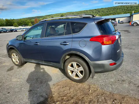 2014 Toyota Rav4 Xle VIN 2T3RFREV0EW131740 фото 2