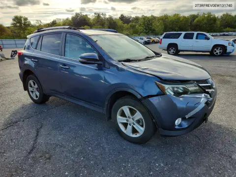 2014 Toyota Rav4 Xle VIN 2T3RFREV0EW131740 фото 4