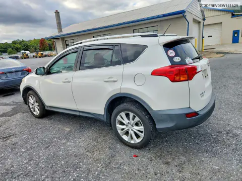 2014 Toyota Rav4 Limited VIN 2T3DFREV0EW141629 фото 2