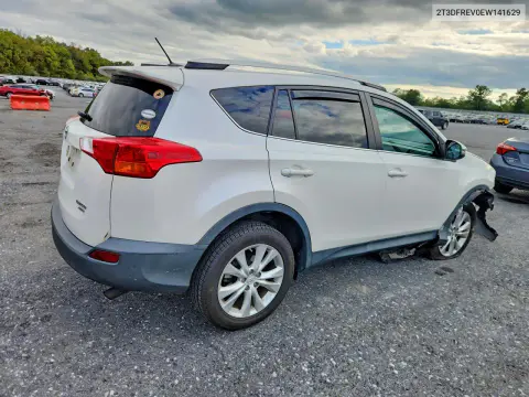 2014 Toyota Rav4 Limited VIN 2T3DFREV0EW141629 фото 3