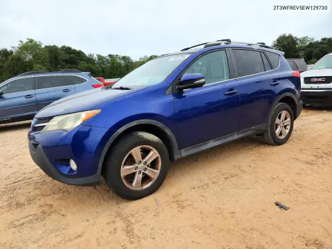 2T3WFREV5EW129730 — 2014 Toyota RAV4, Механические повреждения, фото до ремонта