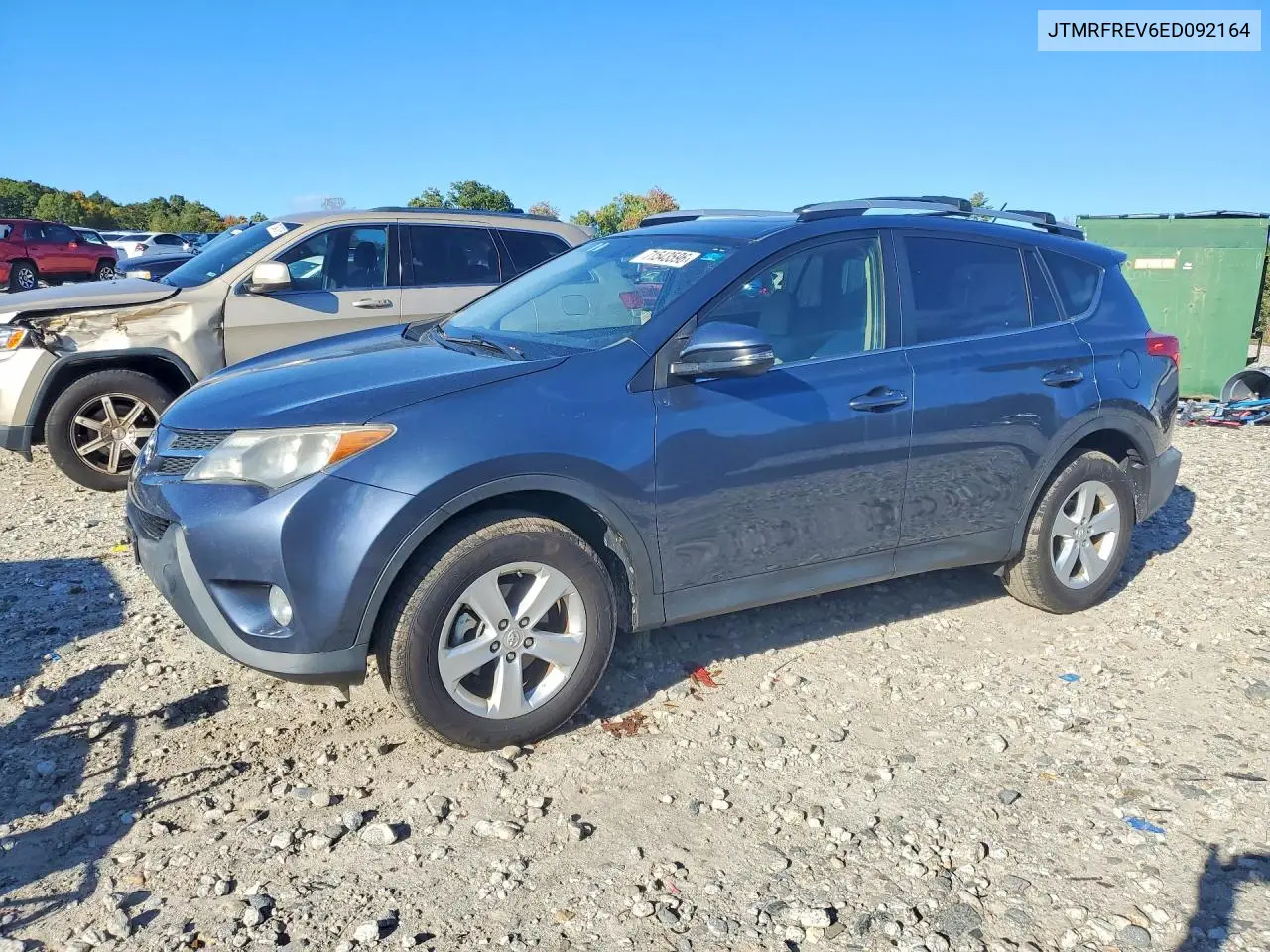 2014 Toyota Rav4 Xle VIN JTMRFREV6ED092164 фото 1