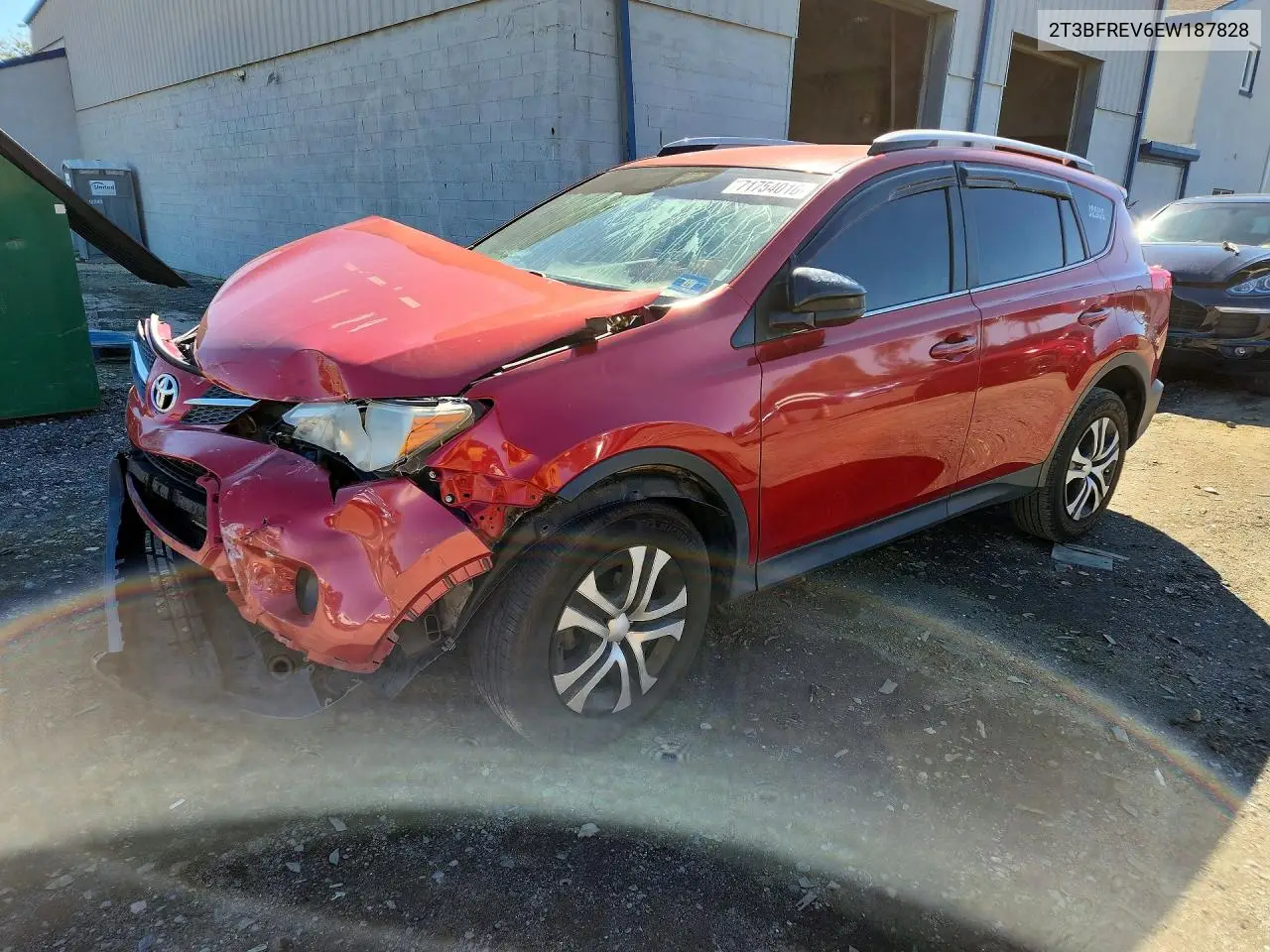 2014 Toyota Rav4 Le VIN 2T3BFREV6EW187828 фото 1