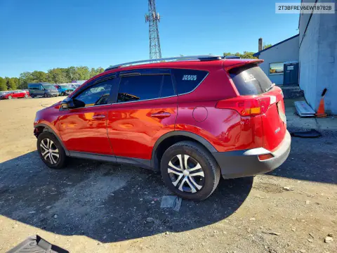 2014 Toyota Rav4 Le VIN 2T3BFREV6EW187828 фото 2