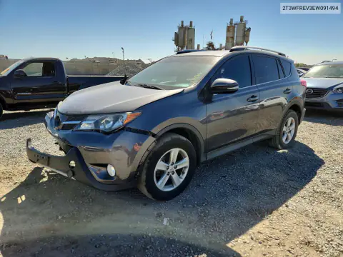 2014 Toyota Rav4 Xle VIN 2T3WFREV3EW091494 фото 1