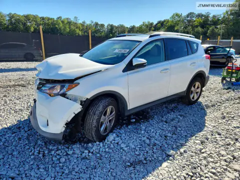 JTMWFREV8EJ013260 — 2014 Toyota RAV4, Передняя часть, фото до ремонта