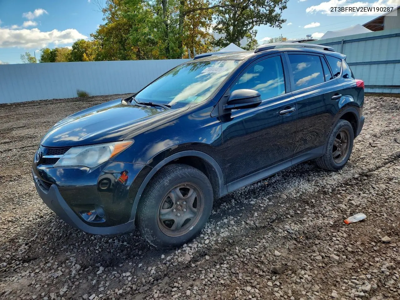 2014 Toyota Rav4 Le VIN 2T3BFREV2EW190287 фото 1