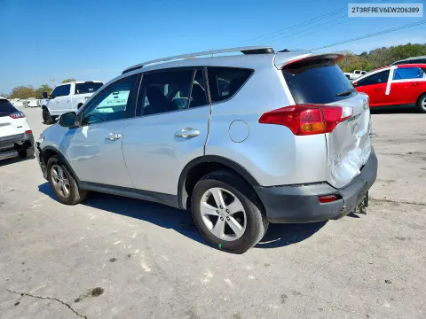 2014 Toyota Rav4 Xle VIN 2T3RFREV6EW206389 фото 2