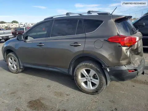 JTMRFREV5ED048365 — 2014 Toyota RAV4, фото 2 с аукциона Copart, Задняя часть