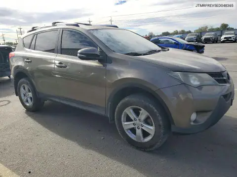 JTMRFREV5ED048365 — 2014 Toyota RAV4, фото 4 с аукциона Copart, Задняя часть