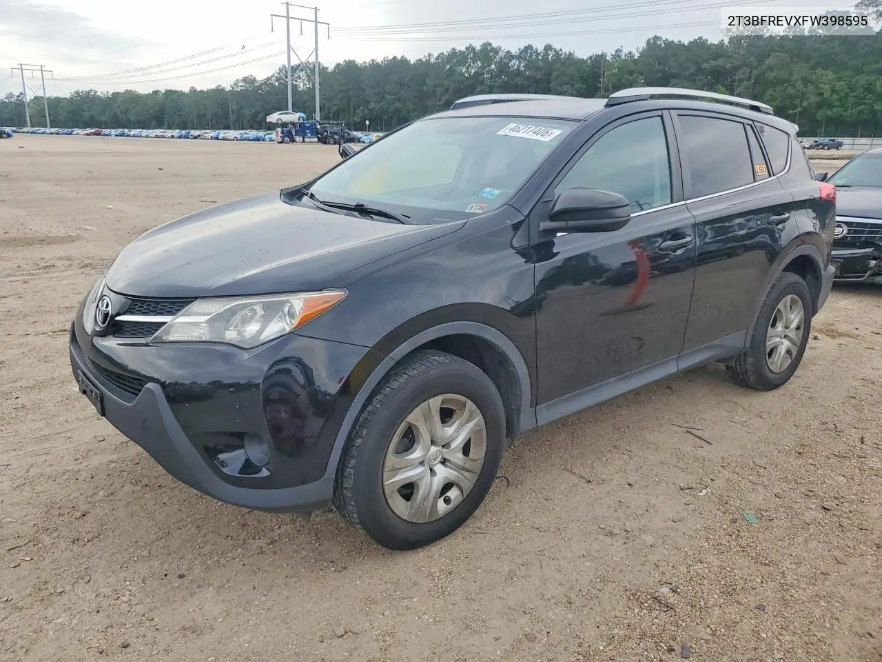 2T3BFREVXFW398595 Toyota RAV4 2015 — повреждение Повреждения со всех сторон, фото до ремонта