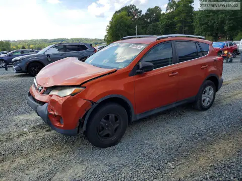 2T3ZFREV6FW153002 — 2015 Toyota RAV4, Передняя часть, фото до ремонта