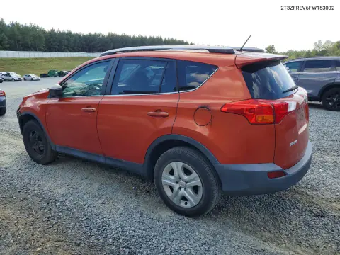 2015 Toyota Rav4 Le VIN 2T3ZFREV6FW153002 фото 2