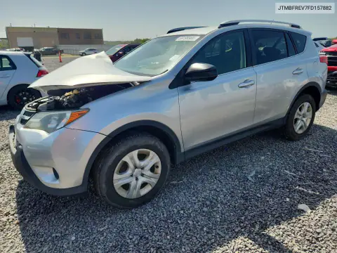 JTMBFREV7FD157882 — 2015 Toyota RAV4, Передняя часть, фото до ремонта