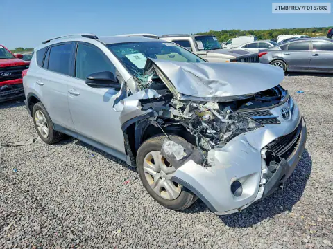 JTMBFREV7FD157882 — 2015 Toyota RAV4, фото 4 с аукциона Copart, Передняя часть