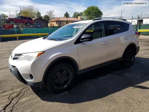 2015 Toyota Rav4 Le VIN 2T3BFREV7FW266510 фото 1