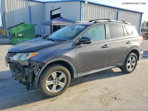 2T3WFREV2FW177266 — 2015 Toyota RAV4, Передняя часть, фото до ремонта