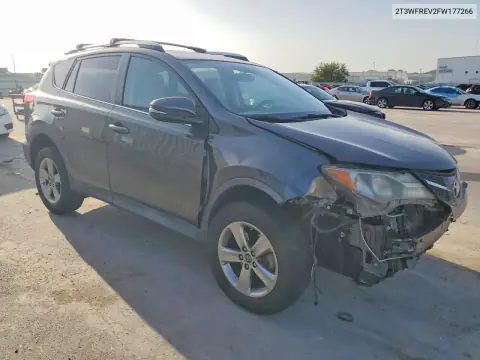 2T3WFREV2FW177266 — 2015 Toyota RAV4, фото 4 с аукциона Copart, Передняя часть