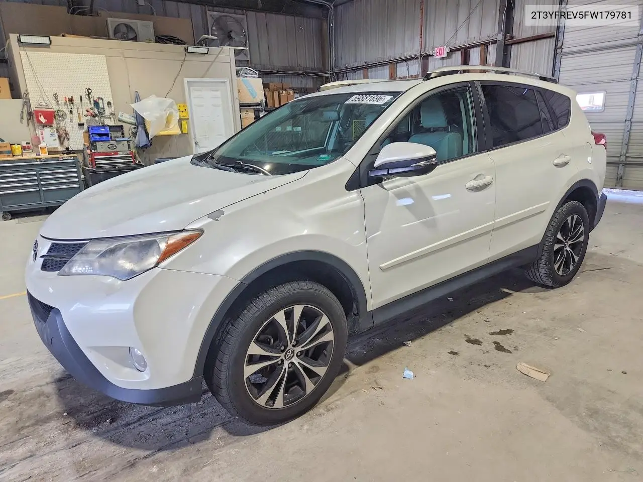 2015 Toyota Rav4 Limited VIN 2T3YFREV5FW179781 фото 1