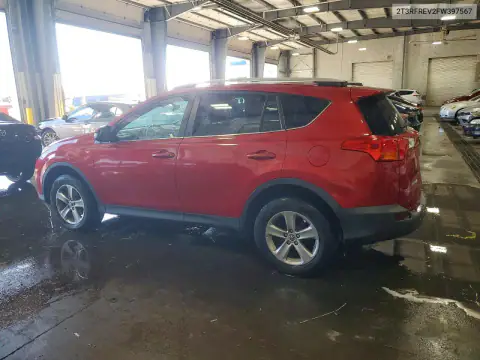 2T3RFREV2FW397567 — 2015 Toyota RAV4, фото 2 с аукциона Copart, Передняя часть