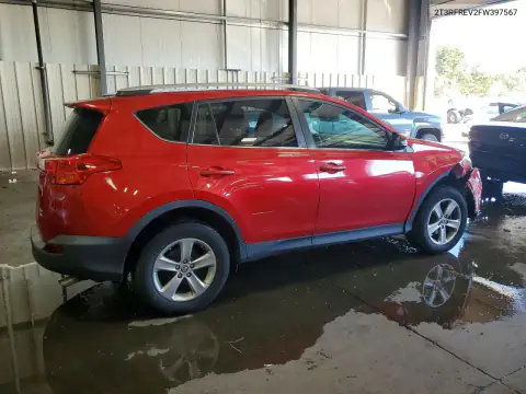 2T3RFREV2FW397567 — 2015 Toyota RAV4, фото 3 с аукциона Copart, Передняя часть