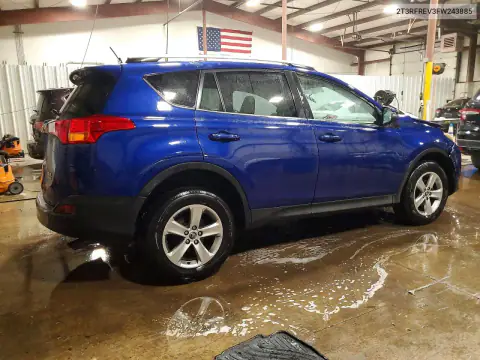 2T3RFREV3FW243885 — 2015 Toyota RAV4, фото 3 с аукциона Copart, Передняя часть