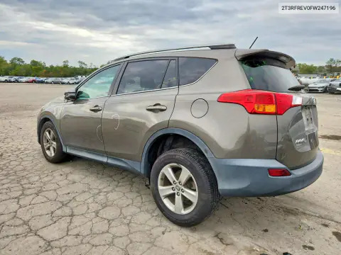 2015 Toyota Rav4 Xle VIN 2T3RFREV0FW247196 фото 2