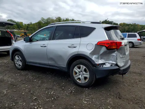 2015 Toyota Rav4 Le VIN 2T3BFREV6FW327796 фото 2