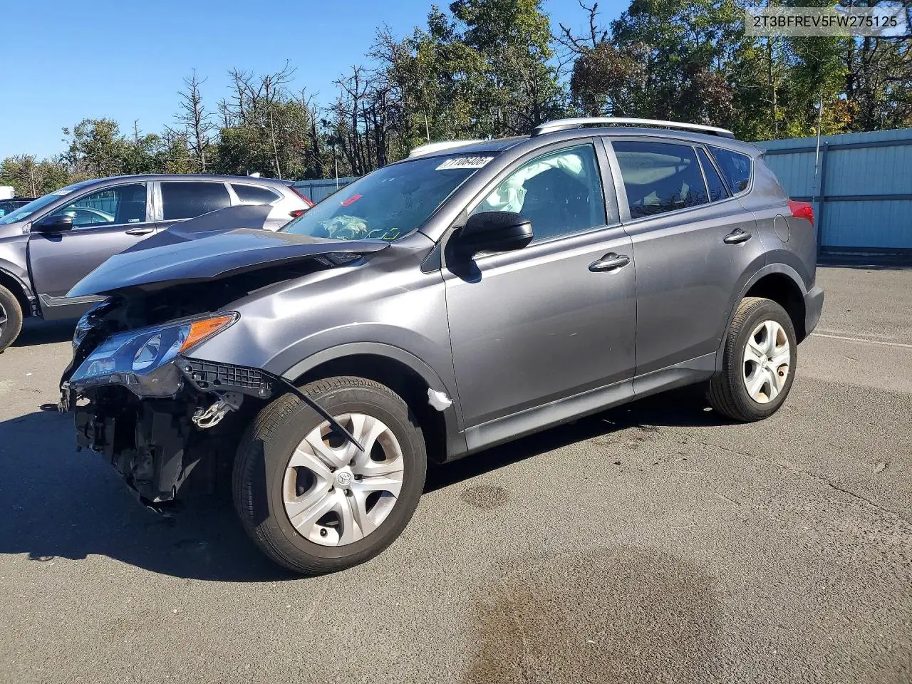 2015 Toyota Rav4 Le VIN 2T3BFREV5FW275125 фото 1