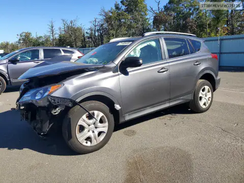 2T3BFREV5FW275125 — 2015 Toyota RAV4, Передняя часть, фото до ремонта