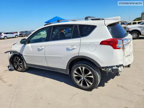 2015 Toyota Rav4 Limited VIN 2T3YFREV3FW146729 фото 2