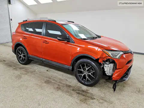 2T3JFREV0GW441404 — 2016 Toyota RAV4, фото 4 с аукциона Copart 15.10.2026, Передняя часть