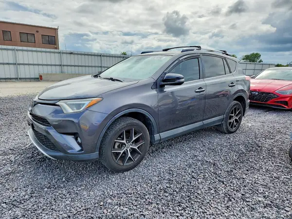 2T3NFREVXGW300678 — 2016 Toyota RAV4, Град (Hail), фото до ремонта