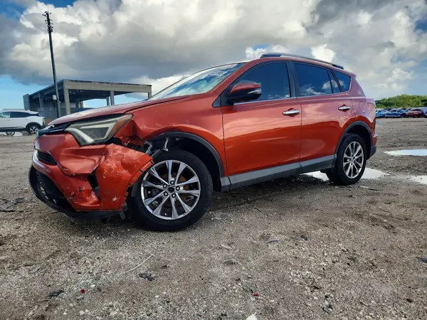 JTMYFREVXGJ064660 — 2016 Toyota RAV4, Передняя часть (Front End), фото до ремонта