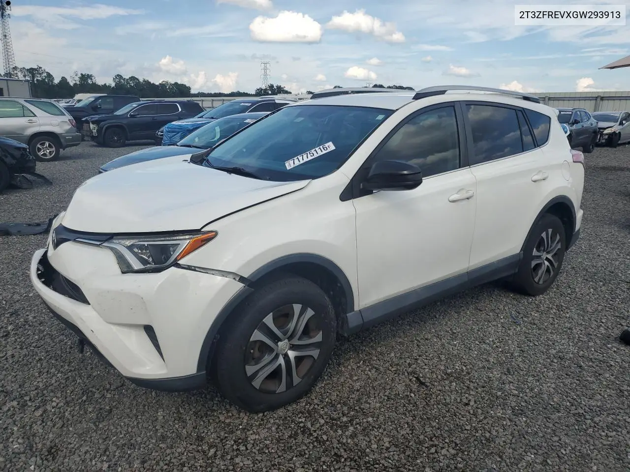 2016 Toyota Rav4 Le VIN 2T3ZFREVXGW293913 фото 1