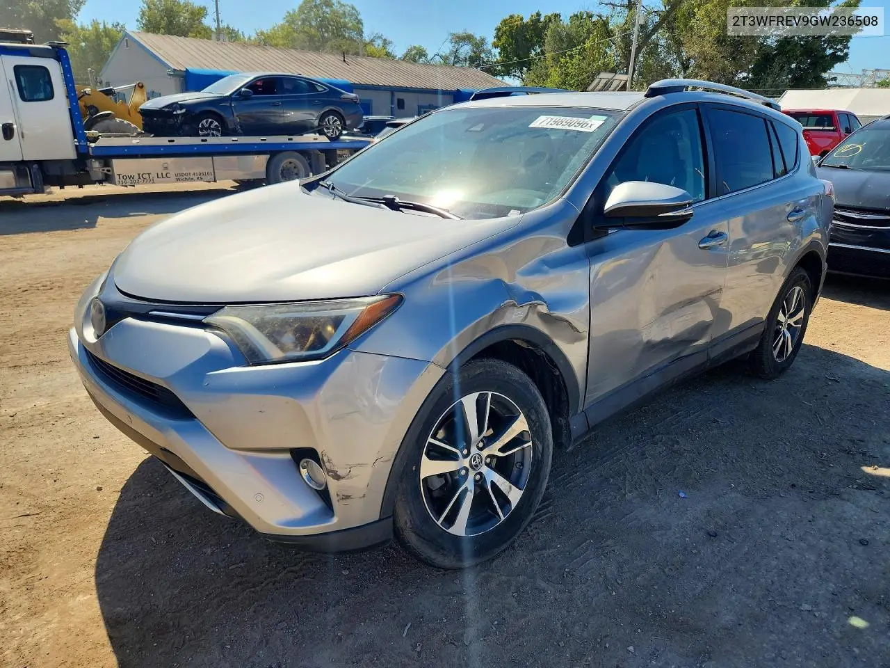 2016 Toyota Rav4 Xle VIN 2T3WFREV9GW236508 фото 1
