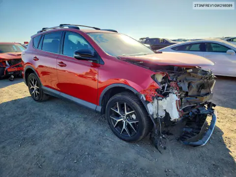 2016 Toyota Rav4 Se VIN 2T3NFREV1GW298089 фото 4