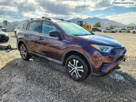 2016 Toyota Rav4 Le VIN 2T3BFREV0GW515649 фото 4