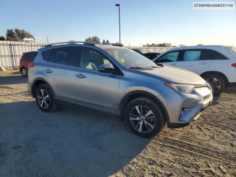 2016 Toyota Rav4 Xle VIN 2T3WFREV4GW237193 фото 4
