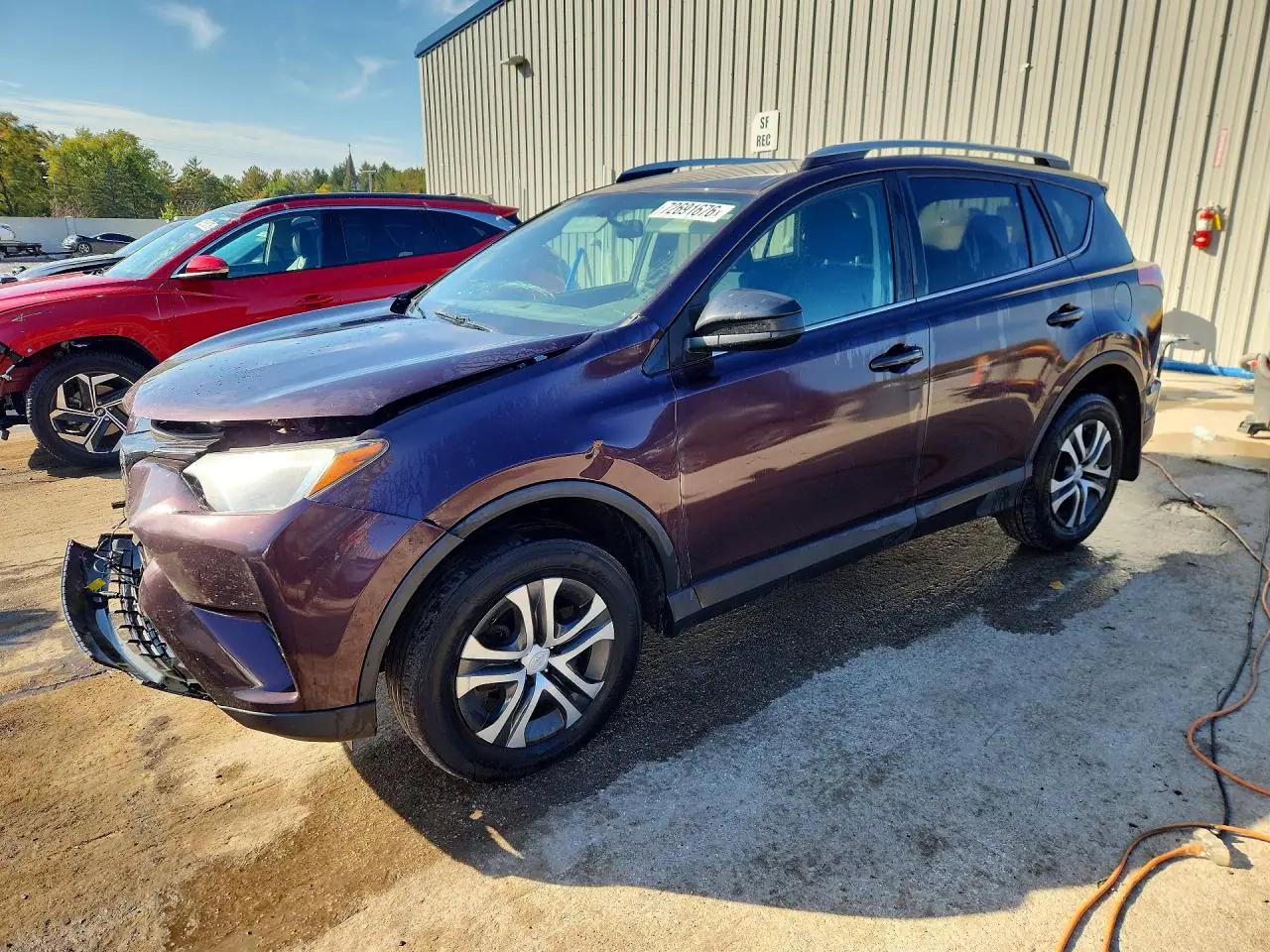 2T3BFREV6GW449060 Toyota RAV4 2016 — повреждение Передняя часть, фото до ремонта